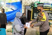 Datangi Rumah Duka, Kapolres Tuban Ucapkan Belasungkawa