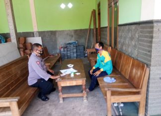 Tingkatkan Public Trust, Bhabinkamtibmas Polsek Grabagan laksanakan giat Sambang kunjung