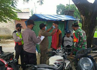 PATROLI BERSAMA GIAT YUSTISI PENDISIPLINAN PROTOKOL KESEHATAN CEGAH PENYEBARAN COVID-19