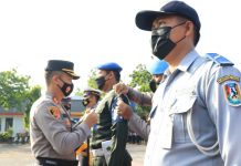 Pimpin Apel Gelar Pasukan Ops Keselamatan Semeru 2021, Ini Arahan Kapolres Tuban