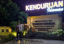 Antisipasi Pencurian dan Kebakaran, Anggota Polsek Kenduruan Polres Tuban Gelar Patroli di Perkantoran
