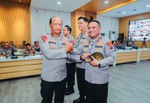 Polres Tuban Peringkat 3 Hasil Ops Pekat dan Penyelesaian Perkara Tingkat Polda Jatim