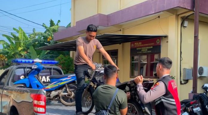 Polres Probolinggo Bubarkan Balap Liar di Dringu, Puluhan Motor Diamankan