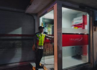 Patroli Di ATM Polsek Senori Polres Tuban Polda Jatim Antisipasi Tindak Pidana