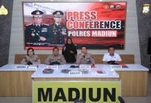 Polres Madiun Amankan Dua Tersangka Curanmor Modus Incar Motor di Persawahan dan Teras Rumah